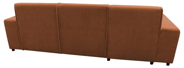 ROHOVÁ SEDAČKA, textil, rezavá MID.YOU - Sedací soupravy, Online Only