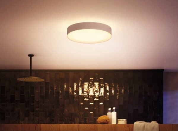 Philips - LED Stmívatelné koupelnové svítidlo Hue LED/19,2W/230V IP44 pr. 381+DO