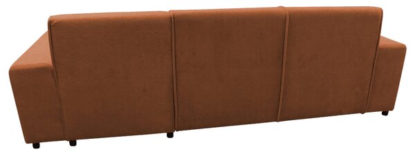 ROHOVÁ SEDAČKA, textil, rezavá MID.YOU - Sedací soupravy, Online Only