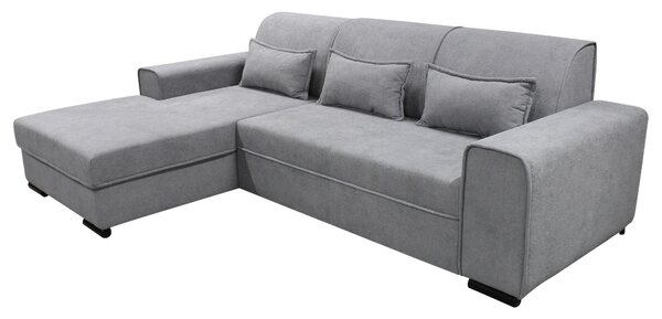 ROHOVÁ SEDAČKA, textil, šedá MID.YOU - Sedací soupravy, Online Only