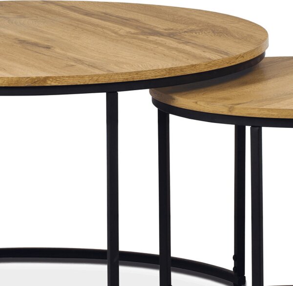 Sada 2 konferenčních stolků AF-3002 OAK