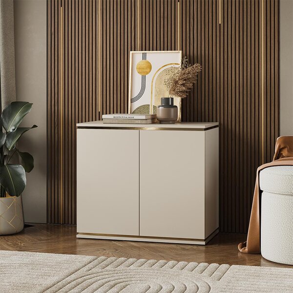 Kredenc Vicco Linette Kašmír 80 x 70 cm se 4 přihrádkami, Model 57964