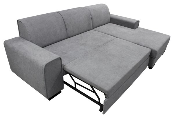 ROHOVÁ SEDAČKA, textil, šedá MID.YOU - Sedací soupravy, Online Only