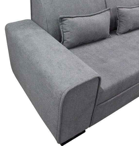 ROHOVÁ SEDAČKA, textil, šedá MID.YOU - Sedací soupravy, Online Only