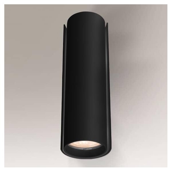 Shilo 4404 - Nástěnné svítidlo OZU 2xGU10/15W/230V černá