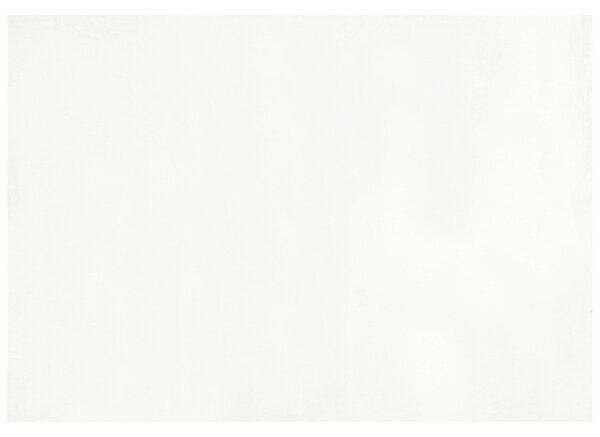 Koberec z umělé zaječí kožešiny 160 x 230 cm bílý MIRPUR
