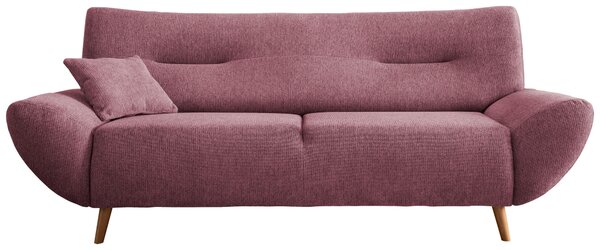 TŘÍMÍSTNÁ POHOVKA, dřevo, textil, ostružinová MID.YOU - Pohovky, Online Only