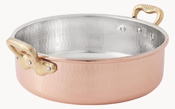Měděný mělký hrnec Luxury Line