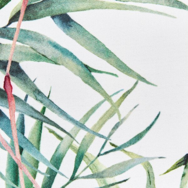 Sada 2 venkovních polštářů ELLERA Zvířecí vzor 40 x 40 cm Zelená
