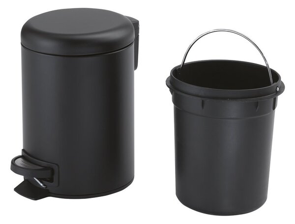 Gedy Gedy, POTTY Odpadkový koš 3l, Soft Close, černá matná, 320914