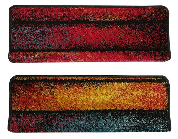 Kobercový nášlap Rainbow 11196/120 barevný Rozměr: 60 cm x 24 cm + 3 cm (zahnutí)
