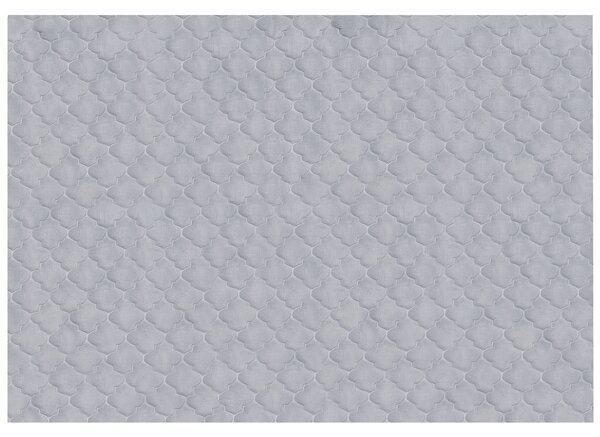 Koberec z umělé zaječí kožešiny 160 x 230 cm šedý GHARO