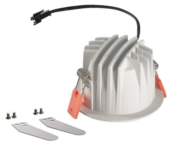 BIG WHITE SLV NUMINOS DL S vnitřní LED zápustné stropní svítidlo bílá/bílá 2700 K 40° včetně listových pružin 1003785
