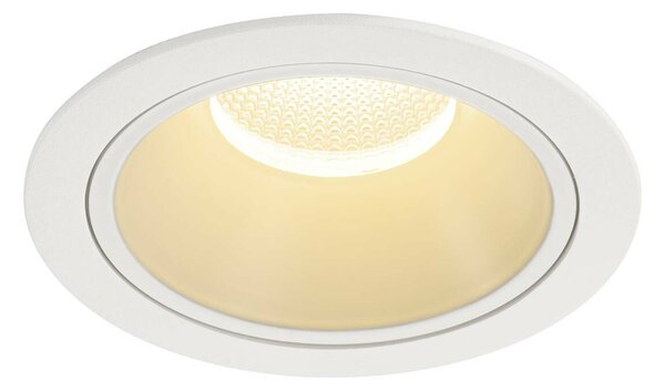 SLV BIG WHITE NUMINOS DL XL vnitřní LED zápustné stropní svítidlo bílá/bílá 3000 K 55° 1004028