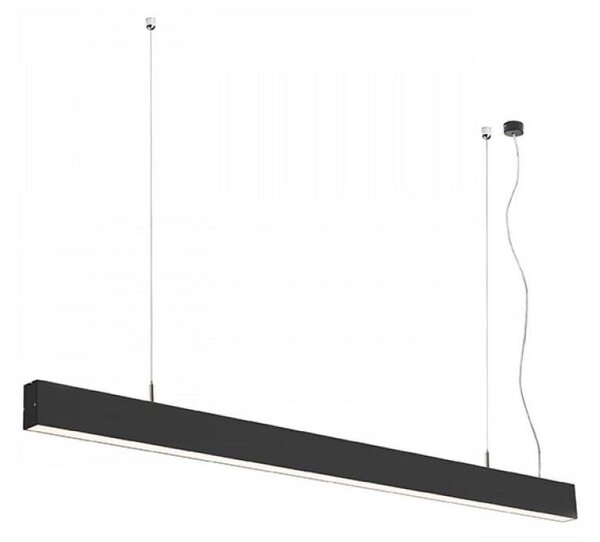 RED - Design Rendl - R12719 - LED Lustr na lanku PESANTE LED/40W/230V černá
