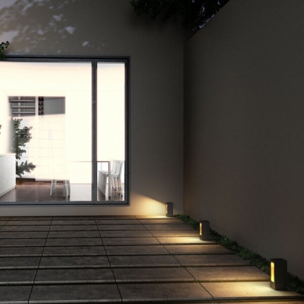 RED - Design Rendl - R10380- LED Venkovní lampa TREEZA LED/7W/230V IP54 antracit