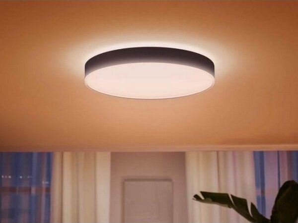 Philips - LED Stmívatelné stropní svítidlo Hue ENRAVE XL LED/48W/230V černá + DO