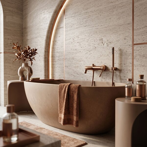 Koupelnová baterie REA Venti Brush Copper