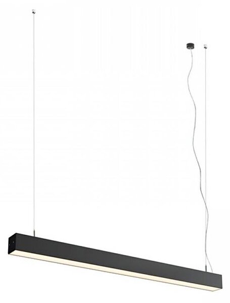 RED - Design Rendl - R12721 - LED Lustr na lanku PESANTE LED/40W/230V černá