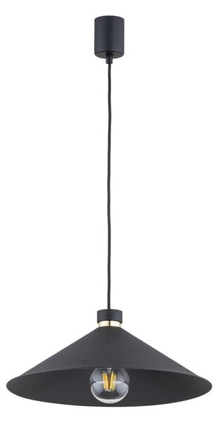 Argon 4695 - Lustr na lanku NASHVILLE 1xE27/15W/230V černá