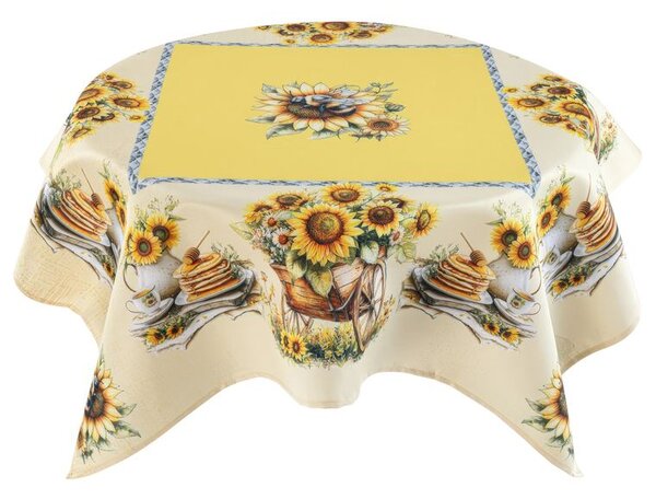 Středový ubrus SUNFLOWERS 85 x 85 cm