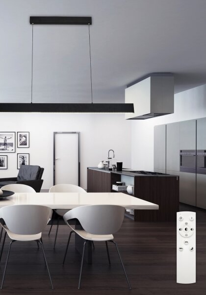 Top Light - LED Stmívatelný lustr na lanku LED/30W/230V černá + DO