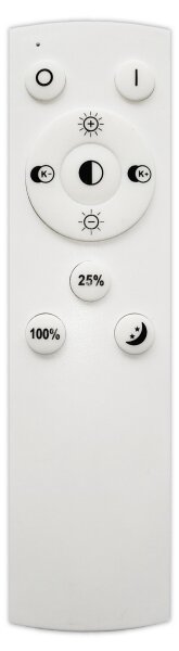Top Light - LED Stmívatelný lustr na lanku LED/30W/230V černá + DO