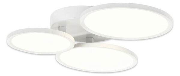Top Light - LED Stmívatelný přisazený lustr LED/50W/230V bílá + dálkové ovládání
