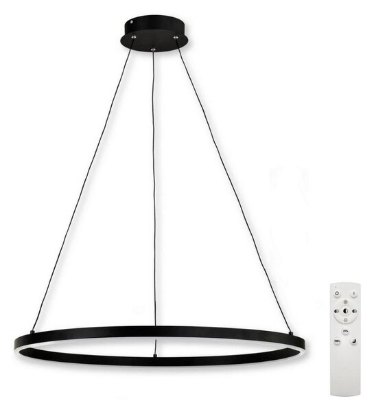 Top Light - LED Stmívatelný lustr na lanku LED/30W/230V černá + dálkové ovládání