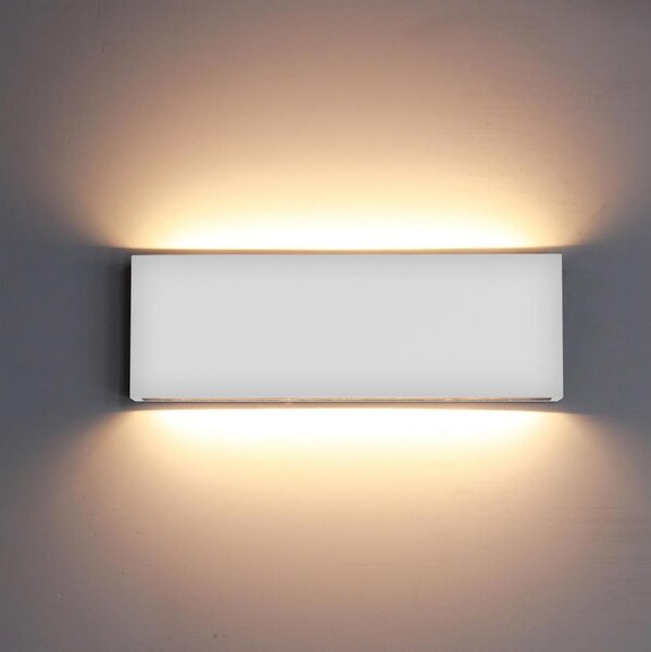 Top Light - LED Venkovní nástěnné svítidlo LED/12W/230V IP65 bílá