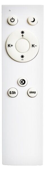 Top Light - LED Stmívatelné stropní svítidlo LED/51W/230V hranatý černá + DO