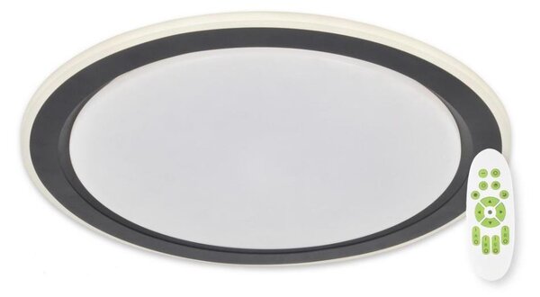 Top Light - LED Stmívatelné stropní svítidlo NORMAN LED/60W/230V černá + DO