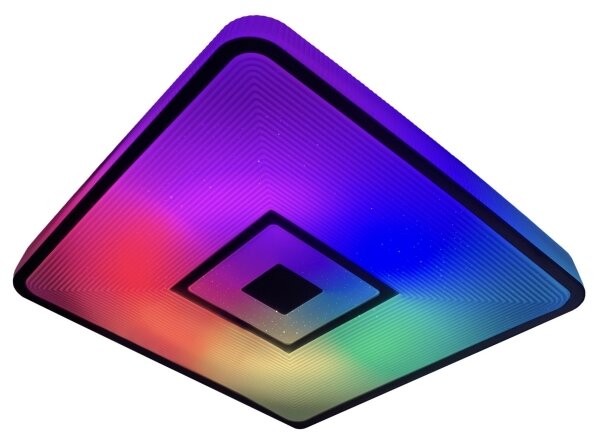 Top Light - LED RGB Stmívatelné stropní svítidlo LED/24W/230V hranatý + DO