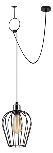 Lustr na lanku TEL 1xE27/40W/230V