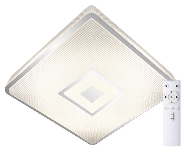 Top Light - LED RGB Stmívatelné stropní svítidlo LED/24W/230V hranatý + DO