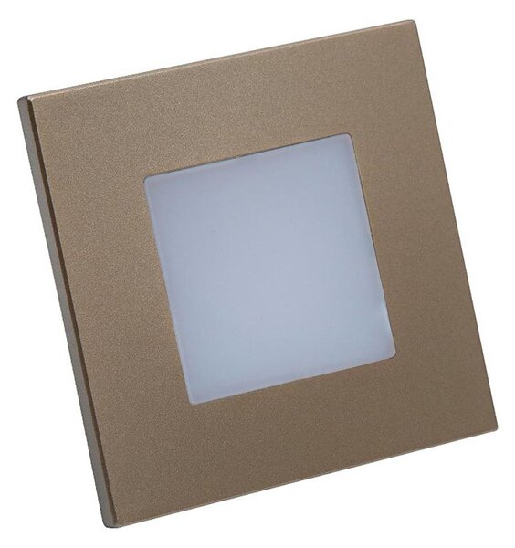 Emithor 48334 - LED Schodišťové svítidlo STEP LIGHT LED/1W/230V zlatá