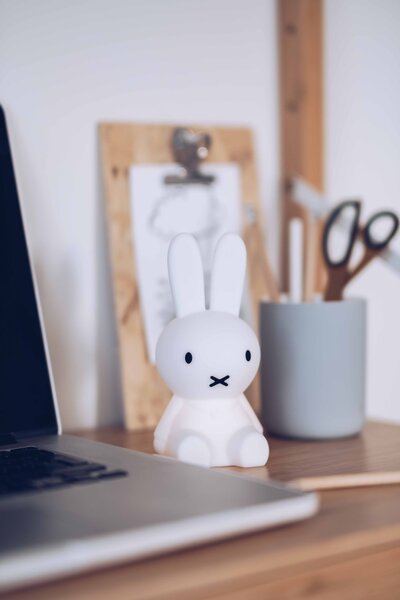 Mr Maria Dětská lampička Miffy - 15 cm MRM104