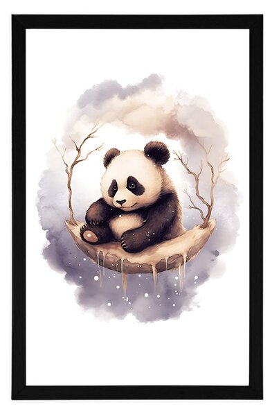 Plakát zasněná panda