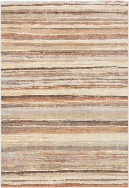 Moderní kusový koberec Ragolle Argentum 79164 4848 Pruhy hnědý Rozměr: 160x230 cm