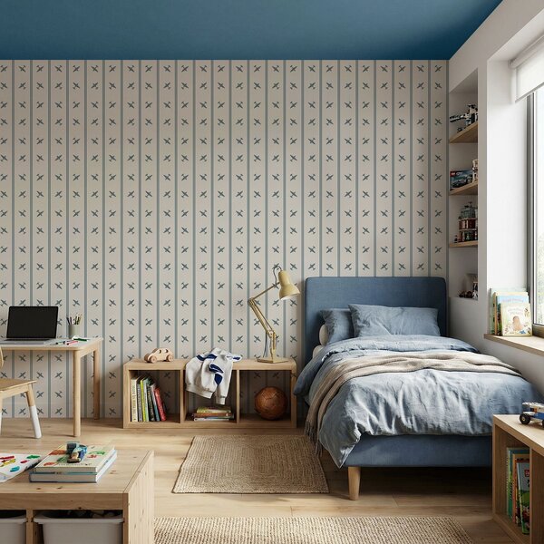 Tapety Letadla s pruhovaným vzorem a modrými pruhy, Tapety geometrie, Tapety pruhy, a01170 : uwalls.cz