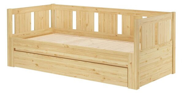 Rozkládací postel Relax - 90-180x200 - masiv borovice