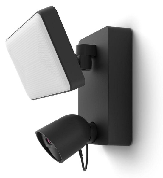 Philips HUE Floodlight venkovní nástěnné svítidlo s kamerou LED 30,5W 2250lm 2000-6500K RGB IP44,černé