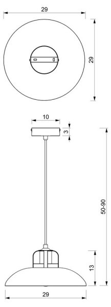 Brilagi - LED Lustr na lanku FLAMENGO 1xE27/60W/230V zelená