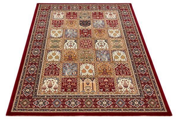 Kusový koberec Ragolle Da Vinci 57112 1414 červený Rozměr: 67x140 cm