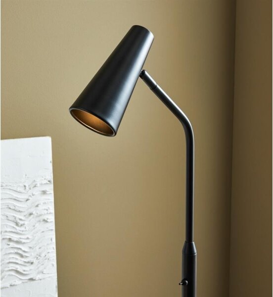 Markslöjd 108206 - Stojací lampa CREST 1xGU10/7W/230V černá