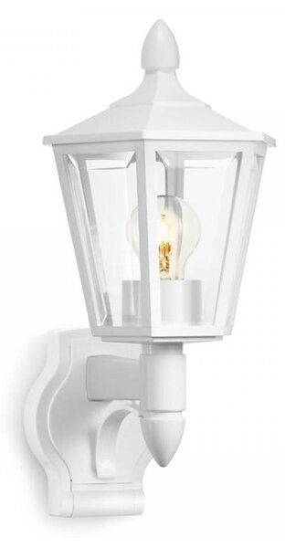 Steinel 069186 - Venkovní nástěnné svítidlo L 15 1xE27/60W/230V IP44 bílá