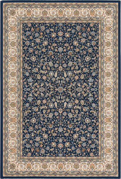 Kusový koberec Ragolle Da Vinci 57221 3434 modrý krémový Rozměr: 80x150 cm