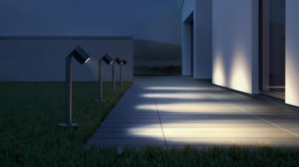 Steinel 068677 - LED Venkovní lampa SPOT WAY 1xGU10/6,7W/230V IP44 antracit