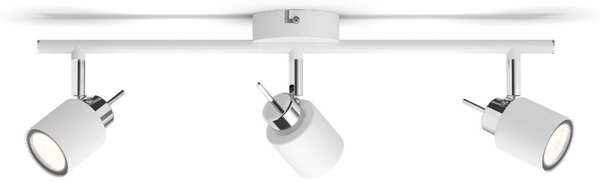 Philips Meranti bodové svítidlo 3x GU10 35W bez zdroje IP20, bílé