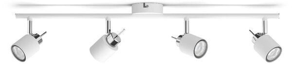 Philips Meranti bodové svítidlo 4x GU10 35W bez zdroje IP20, bílé
